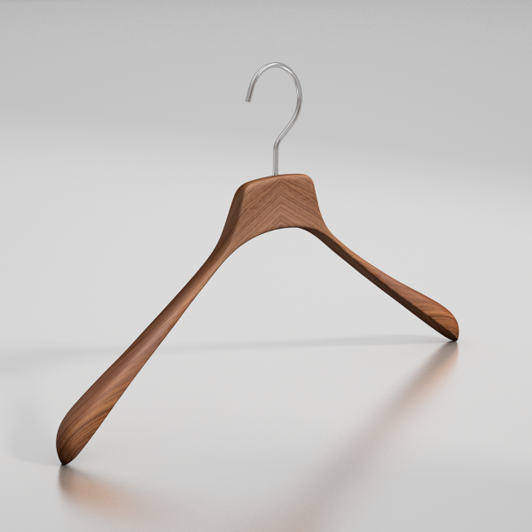 Вешалка с узкими плечиками для рубашек Bohema (Орех)